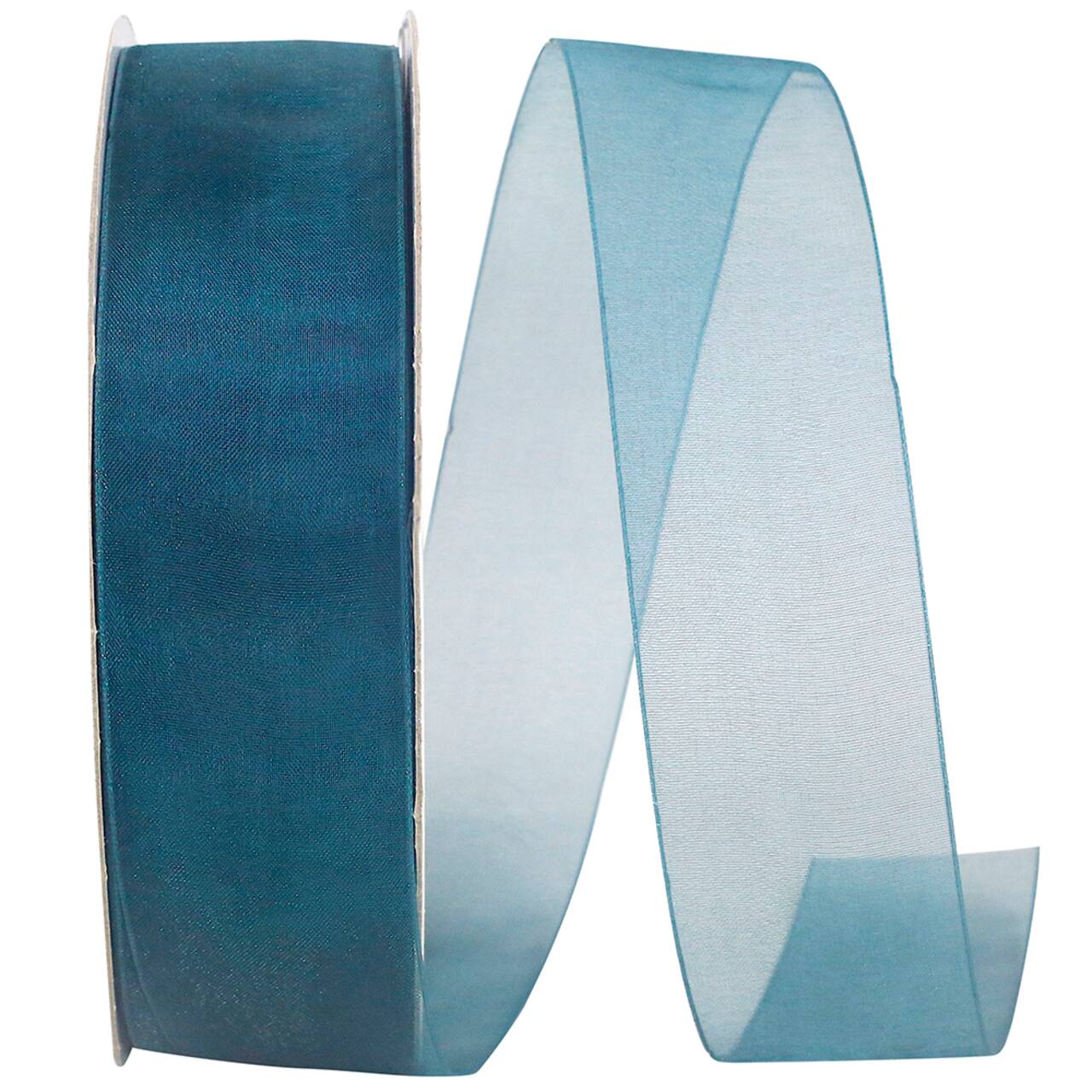 JAM Paper 1.5" x 100yd. Sheer Chiffon Mono Ribbon